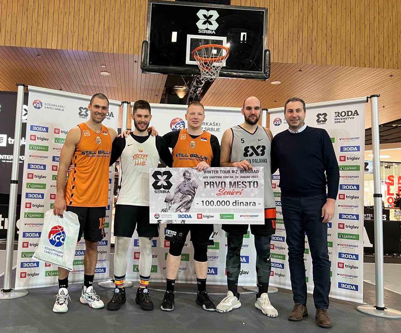 Ub pobednik druge stanice KSS 3×3 Winter tour-a