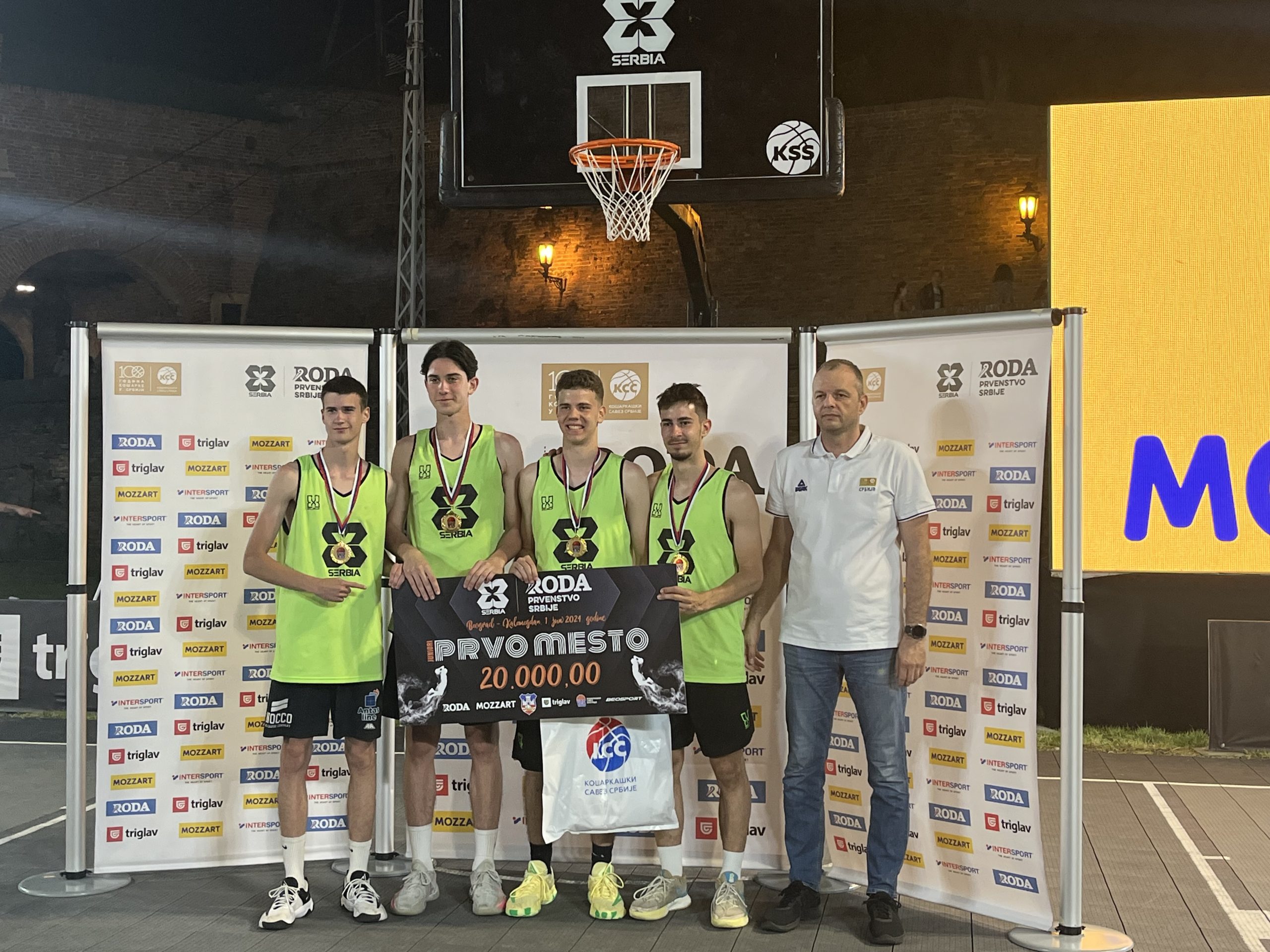 Krupanj 3×3 i SlodeksBanovićiRivers pobednici u kategorijama Junior i Kadeti